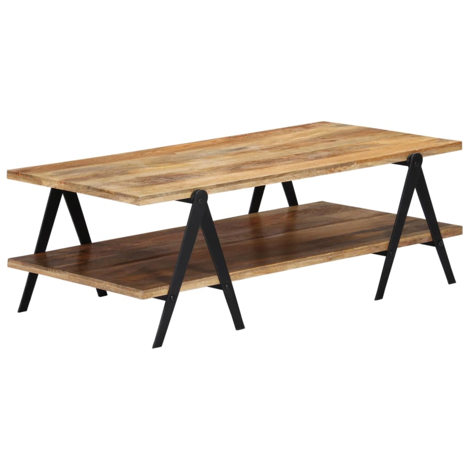 Vidaxl Coffee Table 45.3'X23.6'X15.7' Solid Mango Wood