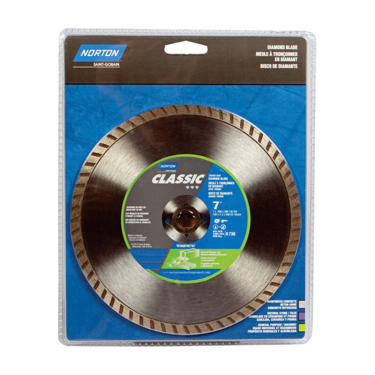 Saw Blade Turbo Rim 7 (Pack Of 1)
