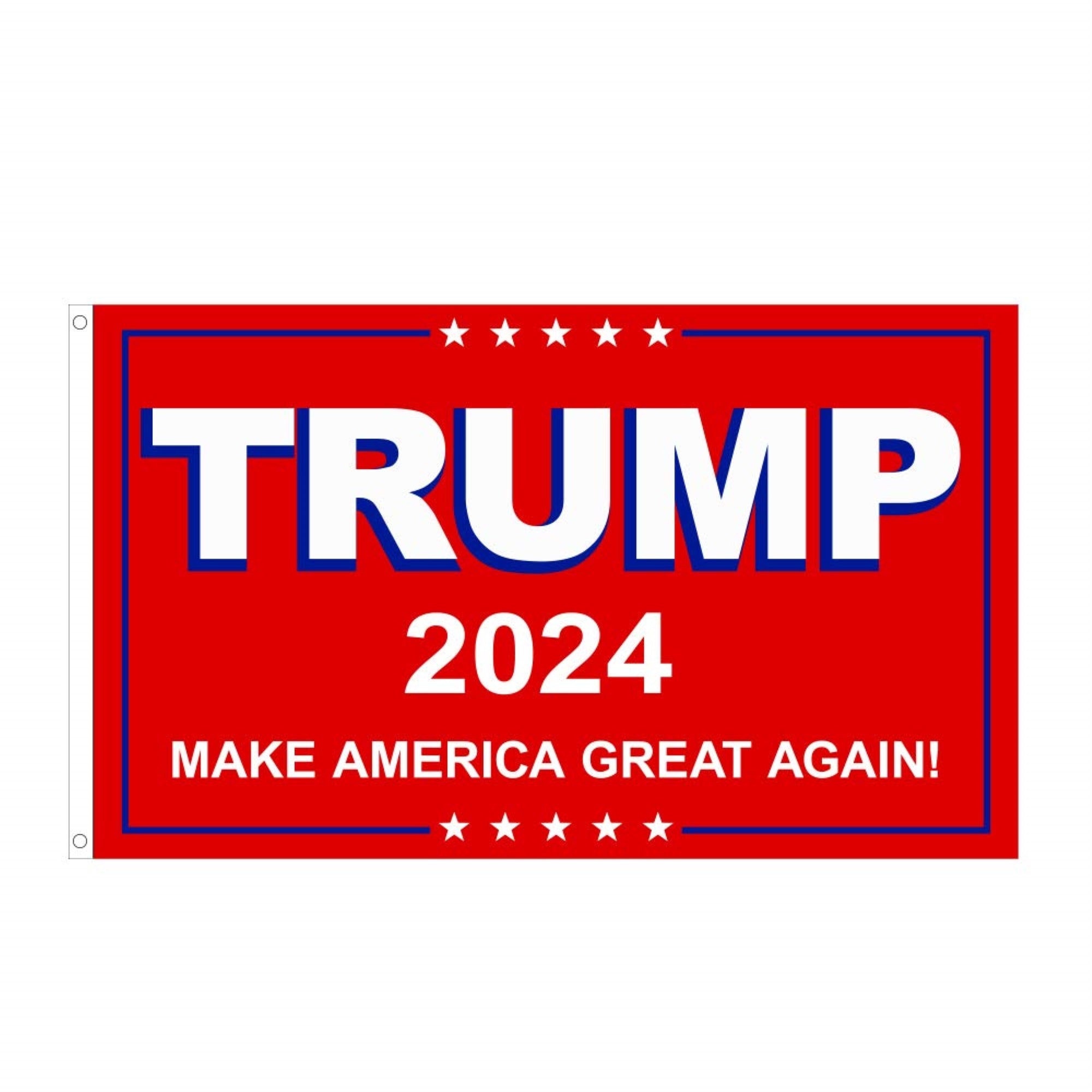 2024 Donald Trump Make America Great Again Fade Resistant 3x5 Indoor Outdoor Flag Thick Fabric Waterproof