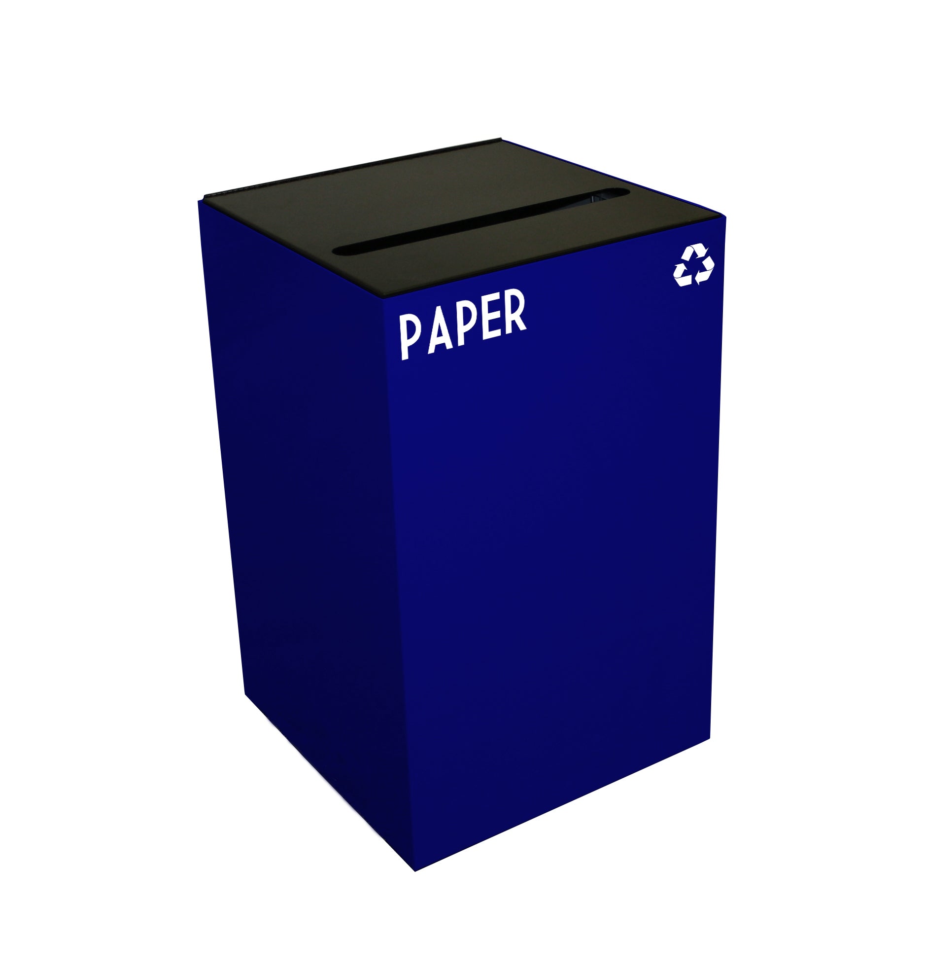 Ergode 24Gc02-Bl-Vv Recycling Containers - Compact, Space Efficient, Durable Steel, Customizable Sizes, Colors, And Lid Options