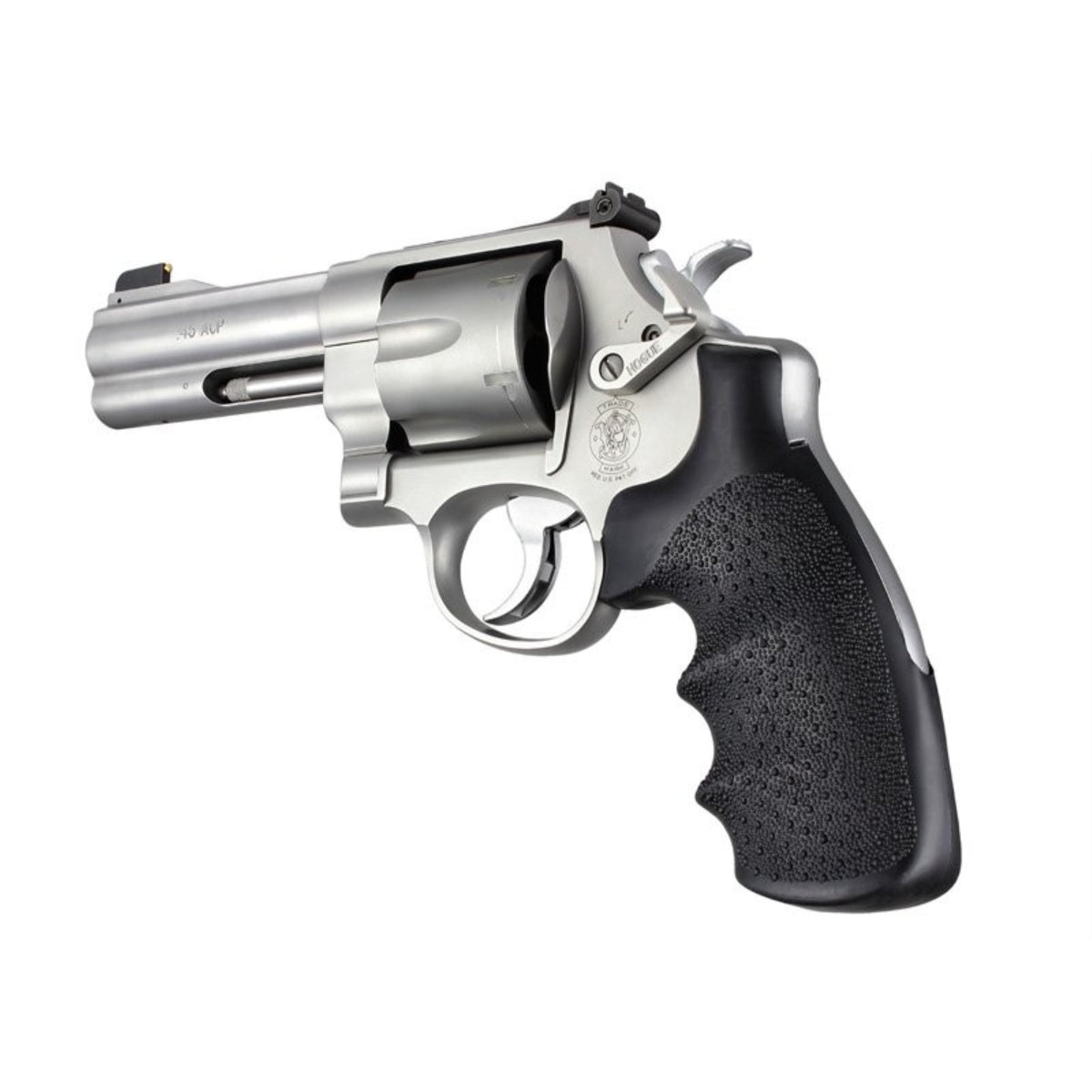Hogue S&W N Frame Round Butt Rubber Monogrip Black