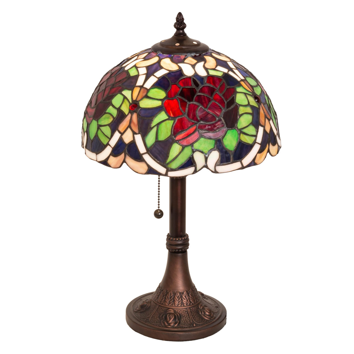 17' High Renaissance Rose Accent Lamp