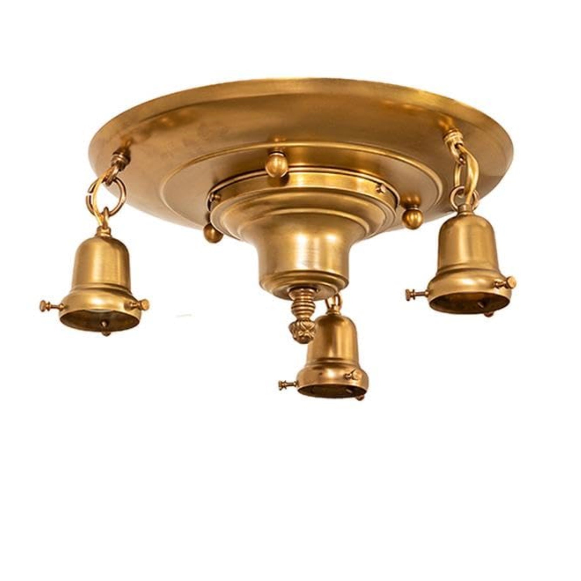 16' Wide Revival 3 Light Flushmount Hardware