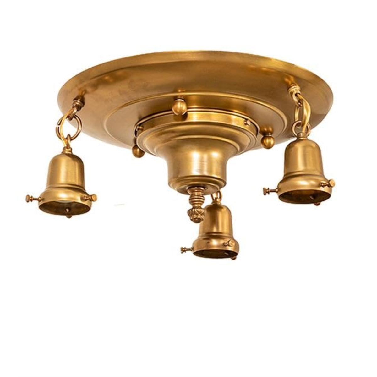 16' Wide Revival 3 Light Flushmount Hardware
