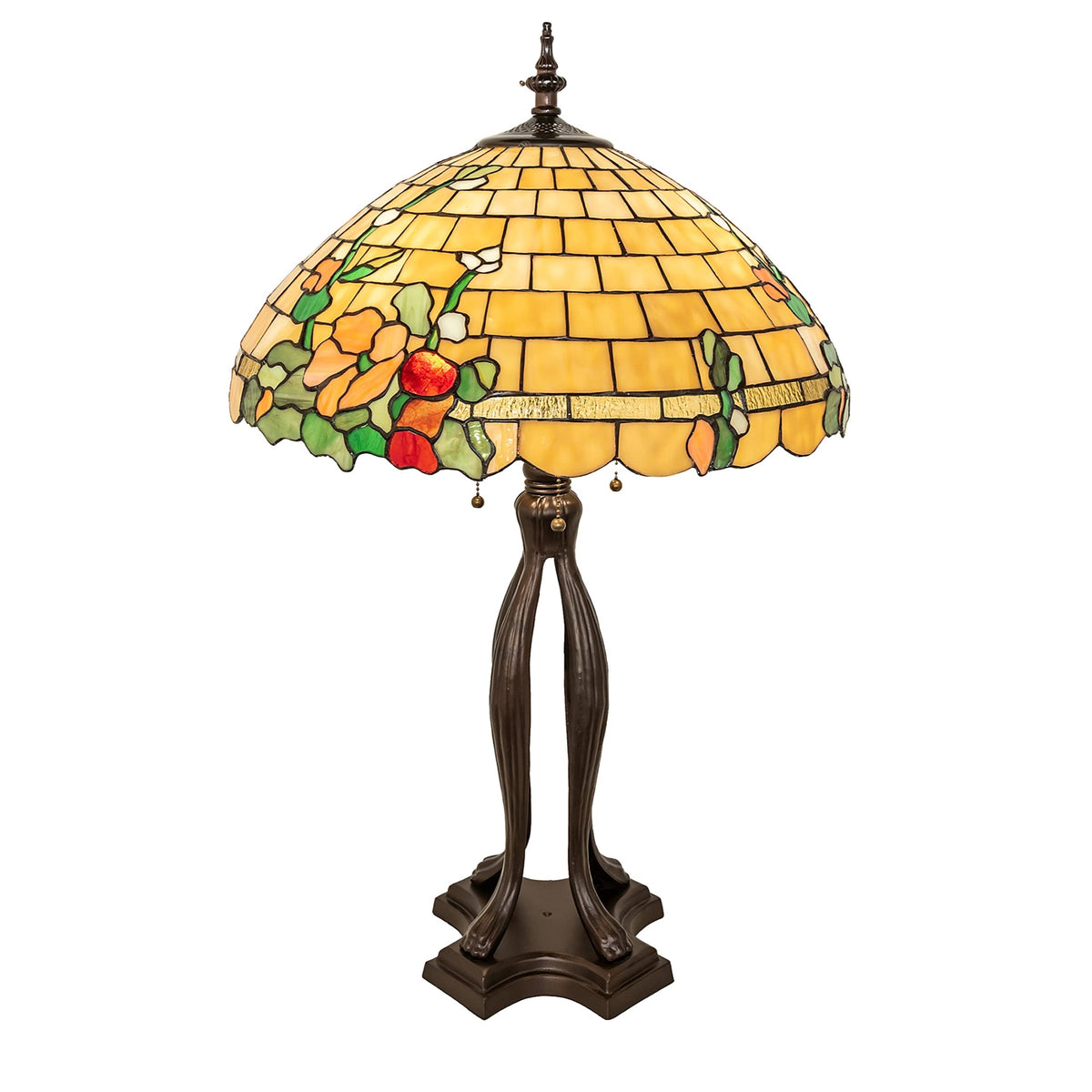 33' High Duffner & Kimberly Hollyhock Table Lamp