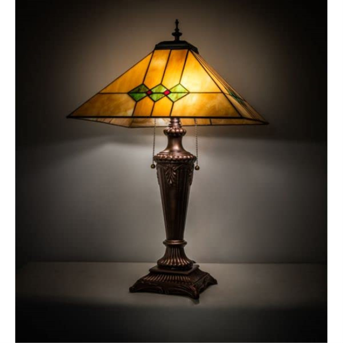 26' High Martini Mission Table Lamp