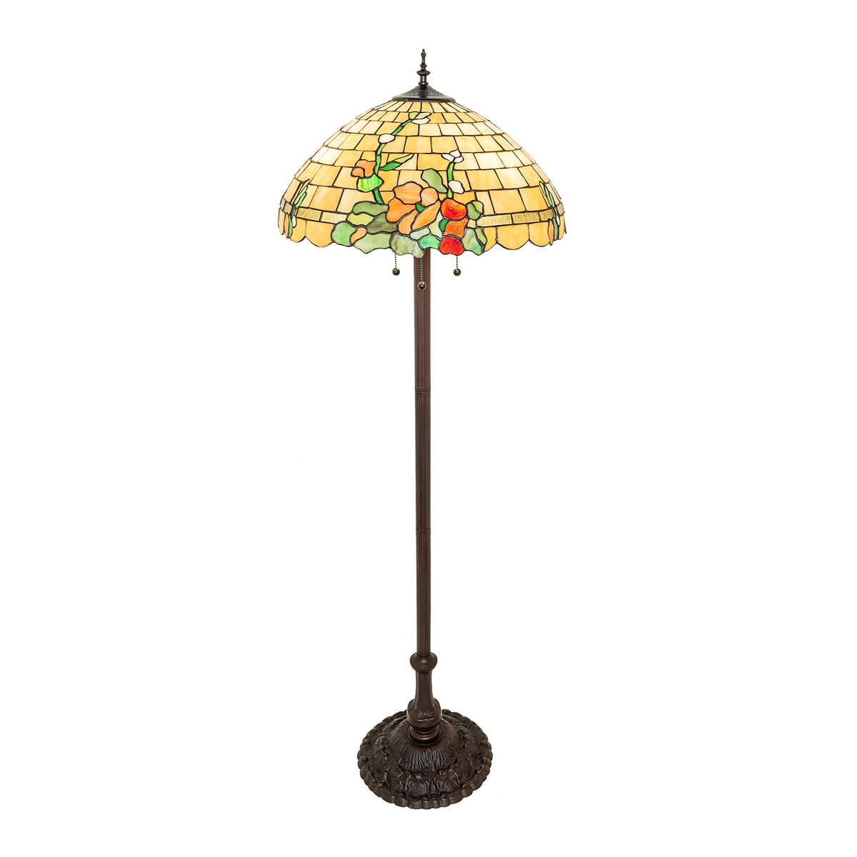 62' High Duffner & Kimberly Hollyhock Floor Lamp
