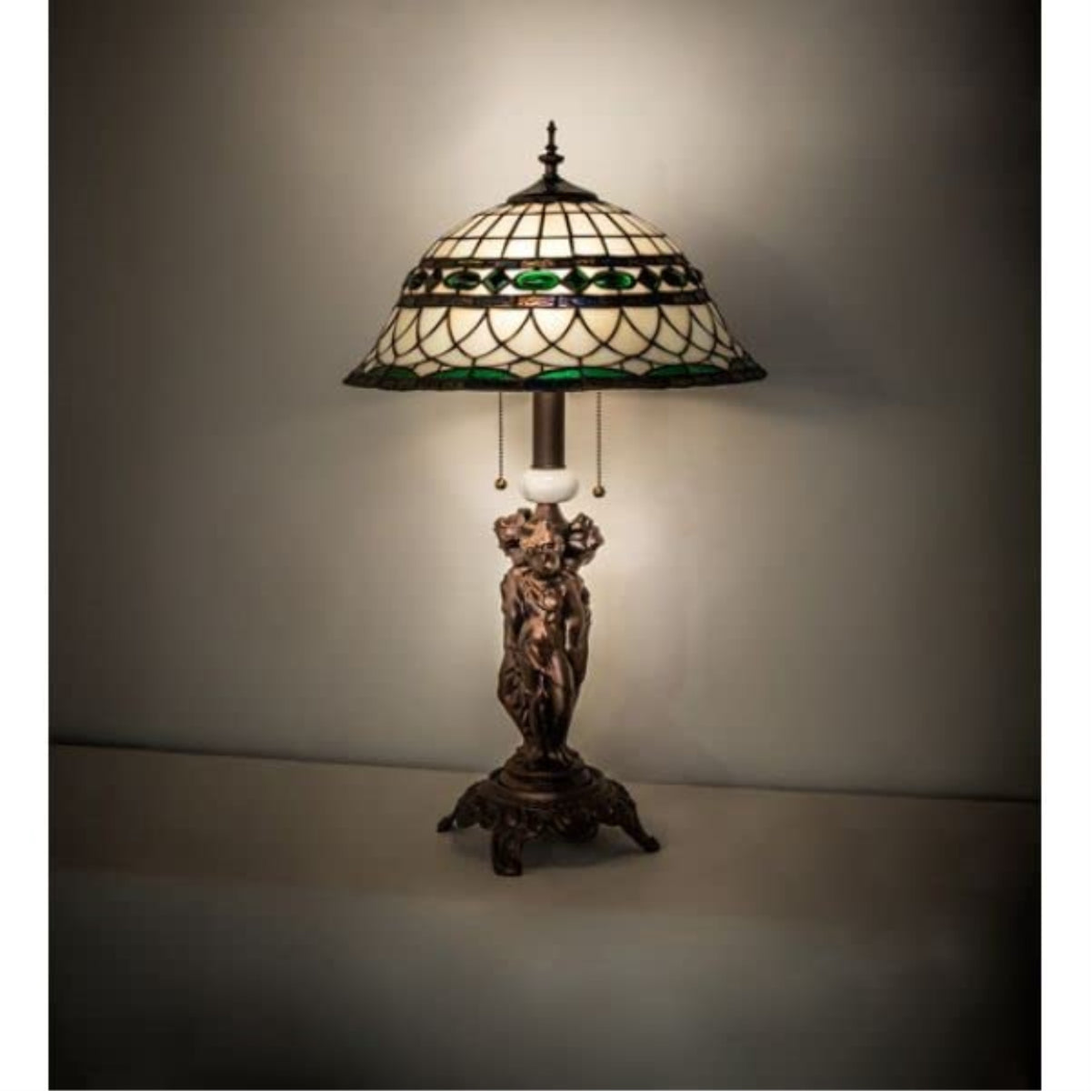 28' High Tiffany Roman Table Lamp