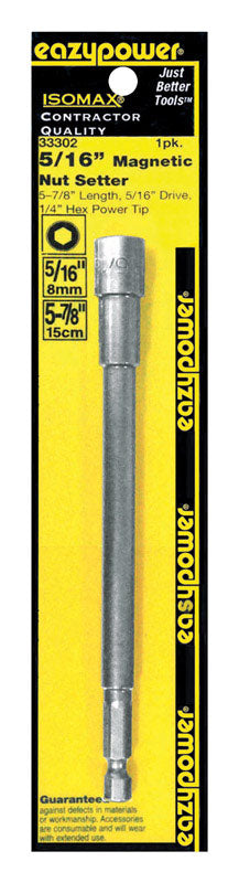 5/16 X 6 Magnetic Nutsetter Driver
