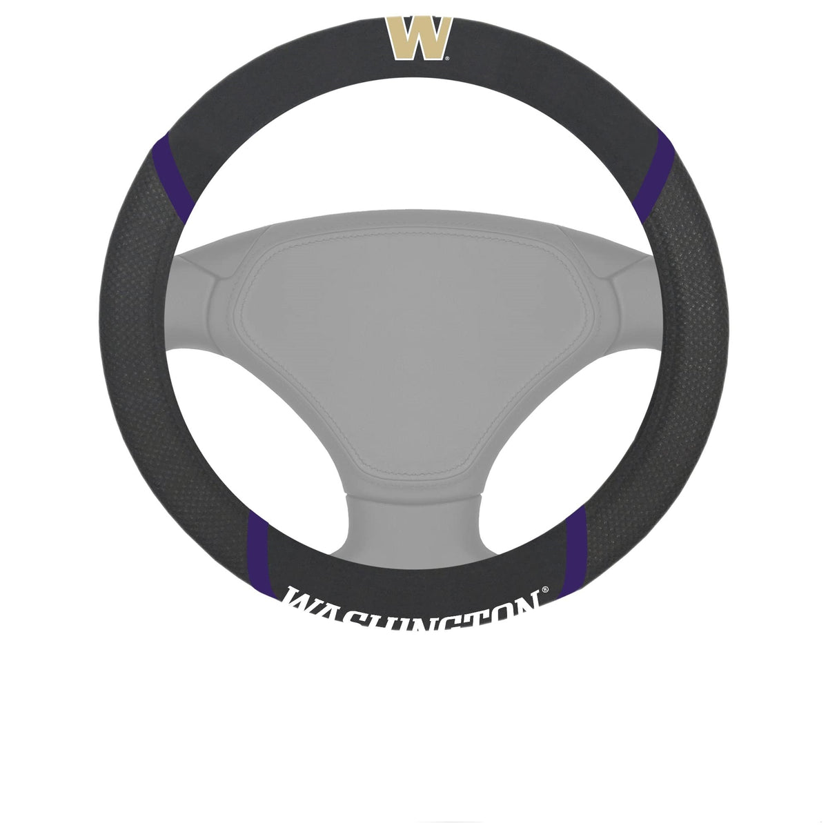 University Of Washington Embroidered Steering Wheel Cover