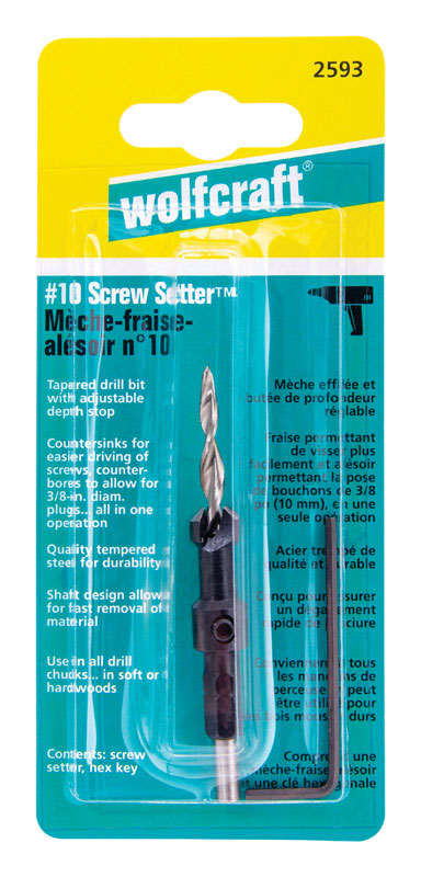 Screwsetter #10Wolfcraft (Pack Of 1)