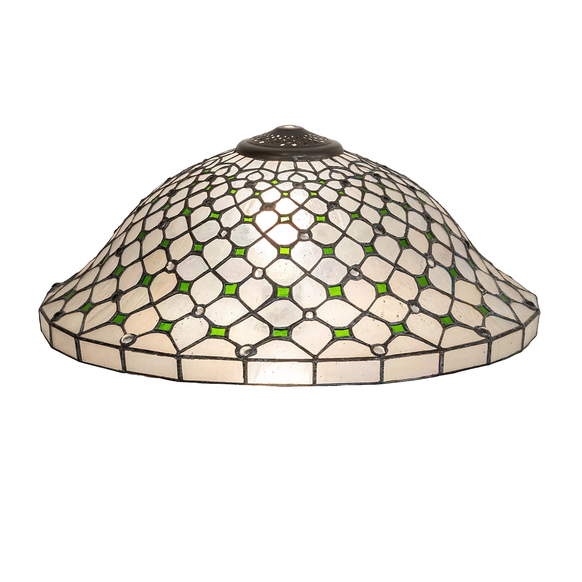 18' Wide Diamond & Jewel Recurve Shade