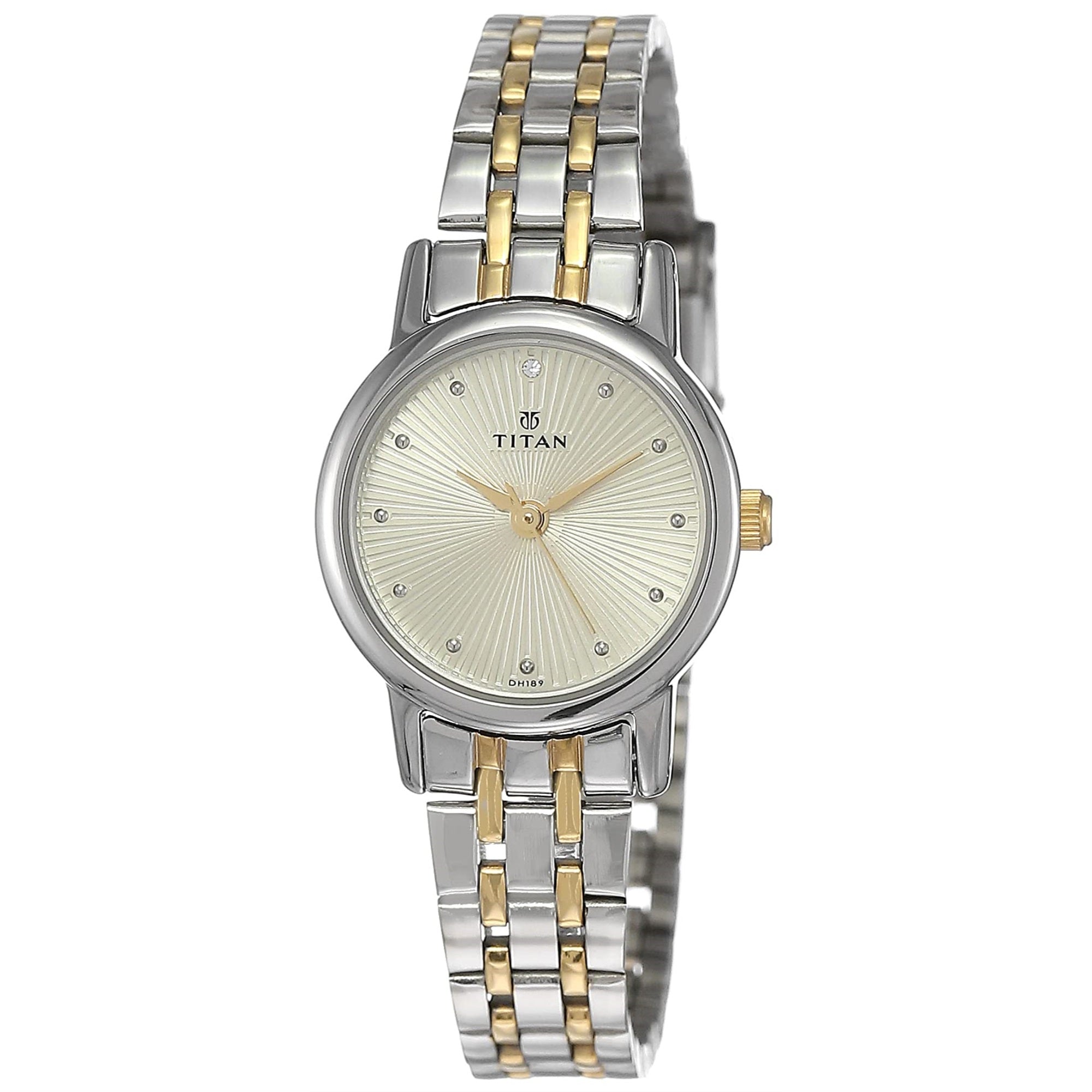 Titan Karishma Revive Analog Champagne Dial Women's Watch-2593BM01