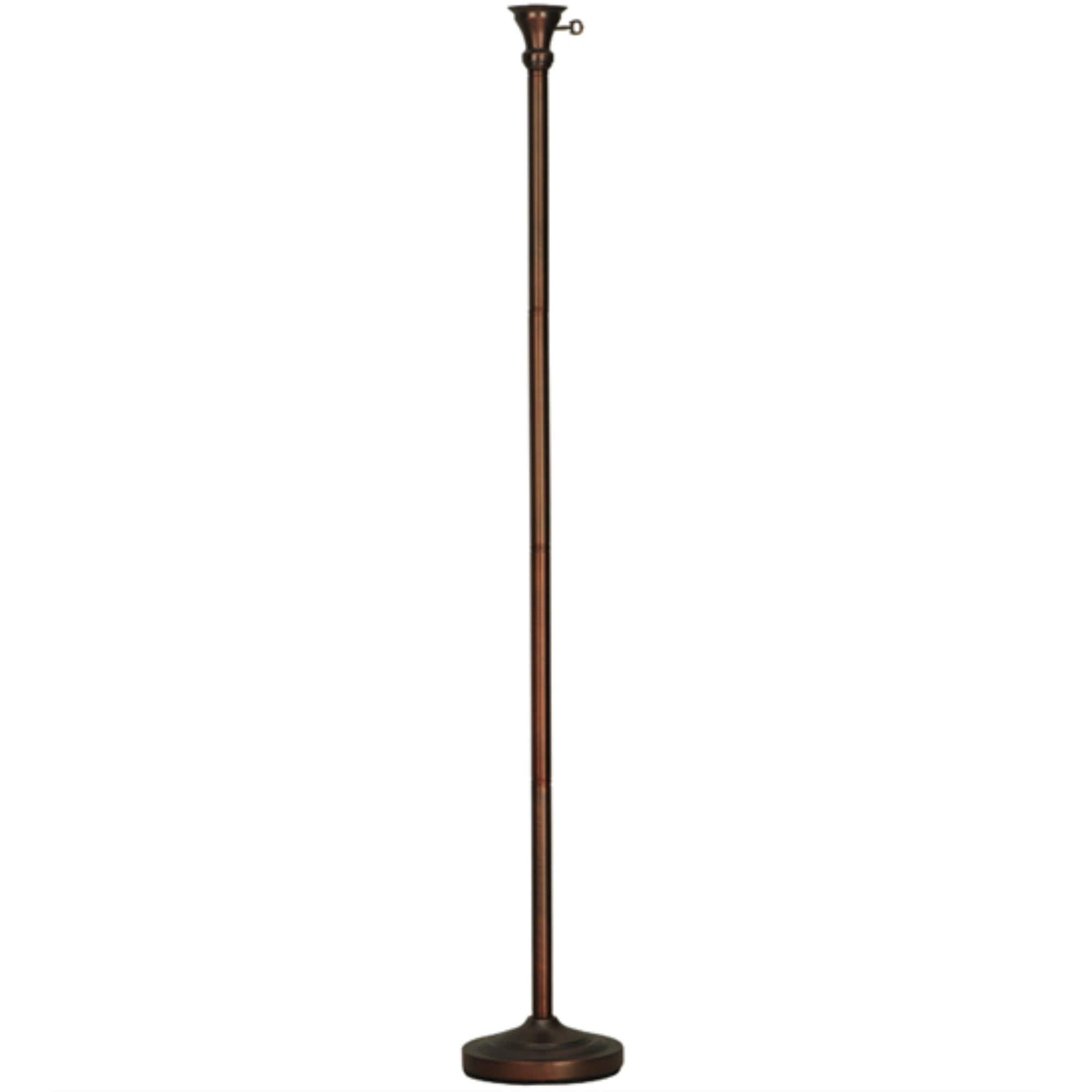 65'H Mica Torchiere Floor Base