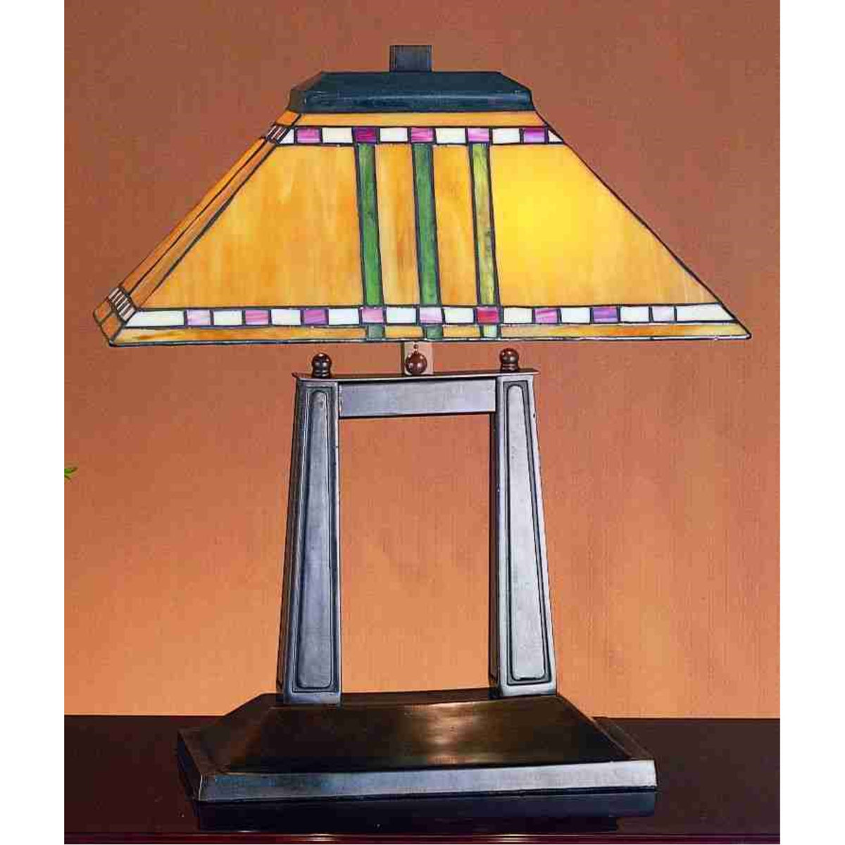 20'H Prairie Corn Oblong Desk Lamp