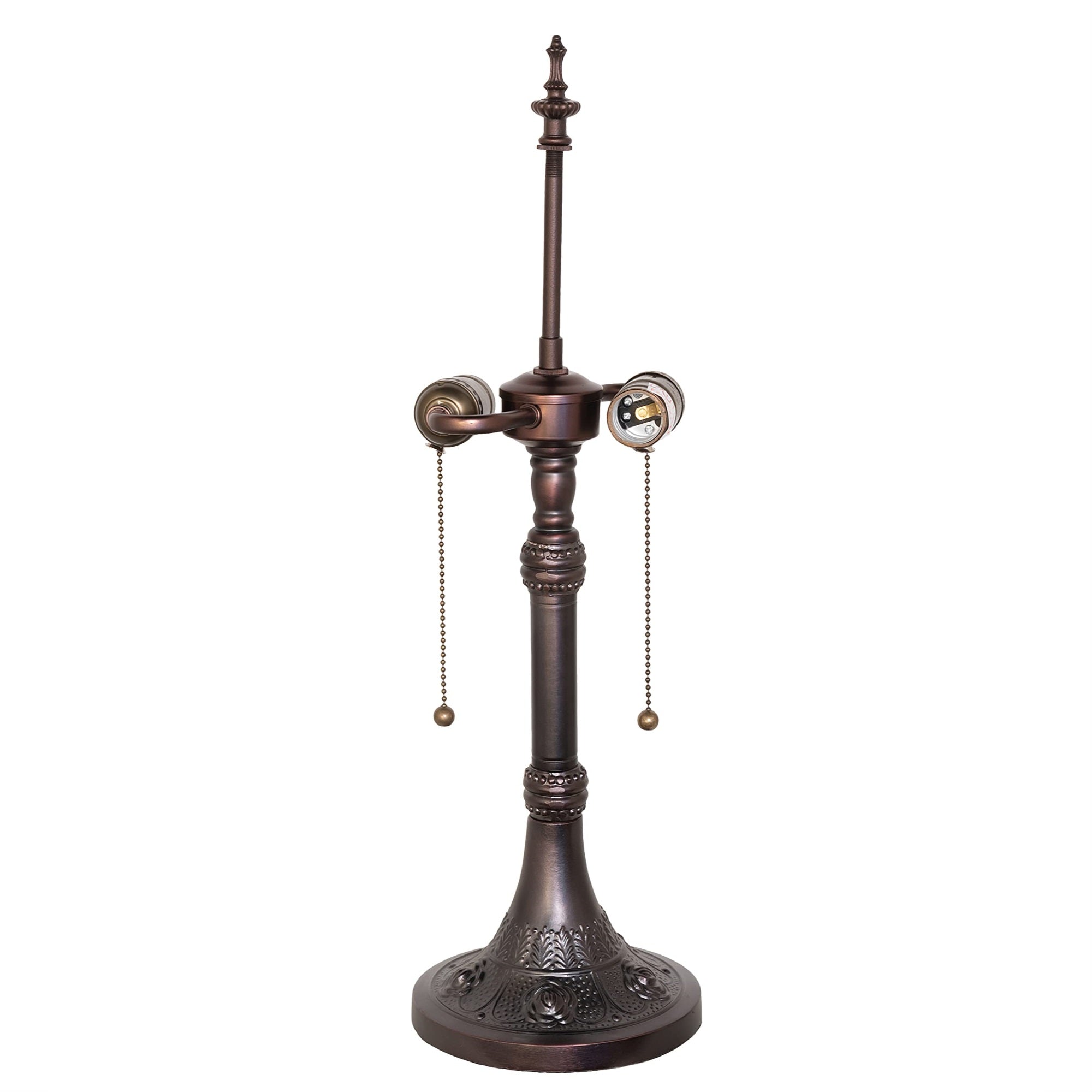 21' High Jeweled Rose 2 Light 'S' Cluster Table Base