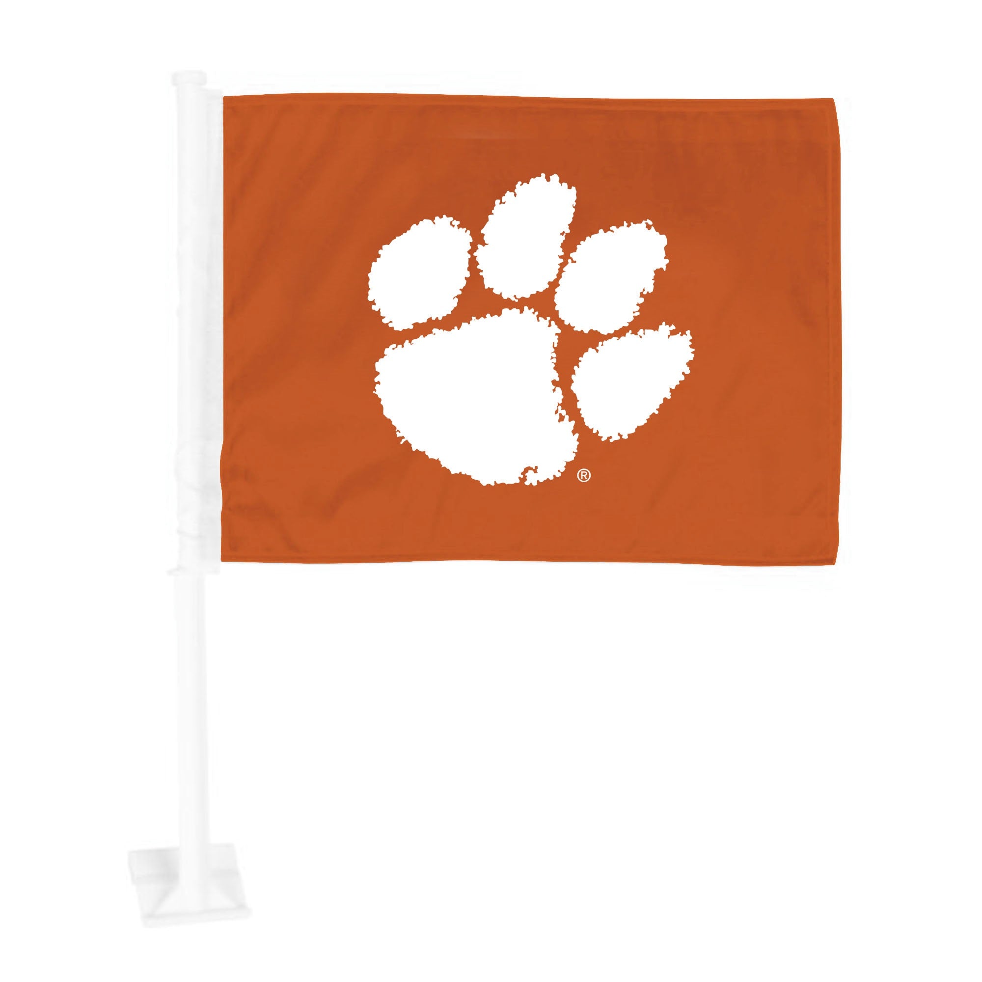 Clemson Tigers Car Flag Large 1Pc 11 X 14