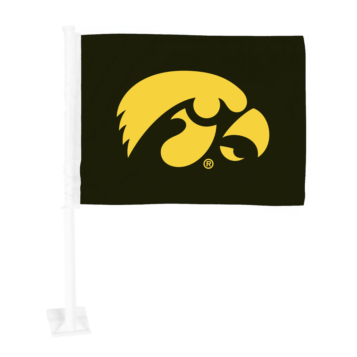 Iowa Hawkeyes Car Flag Large 1Pc 11 X 14