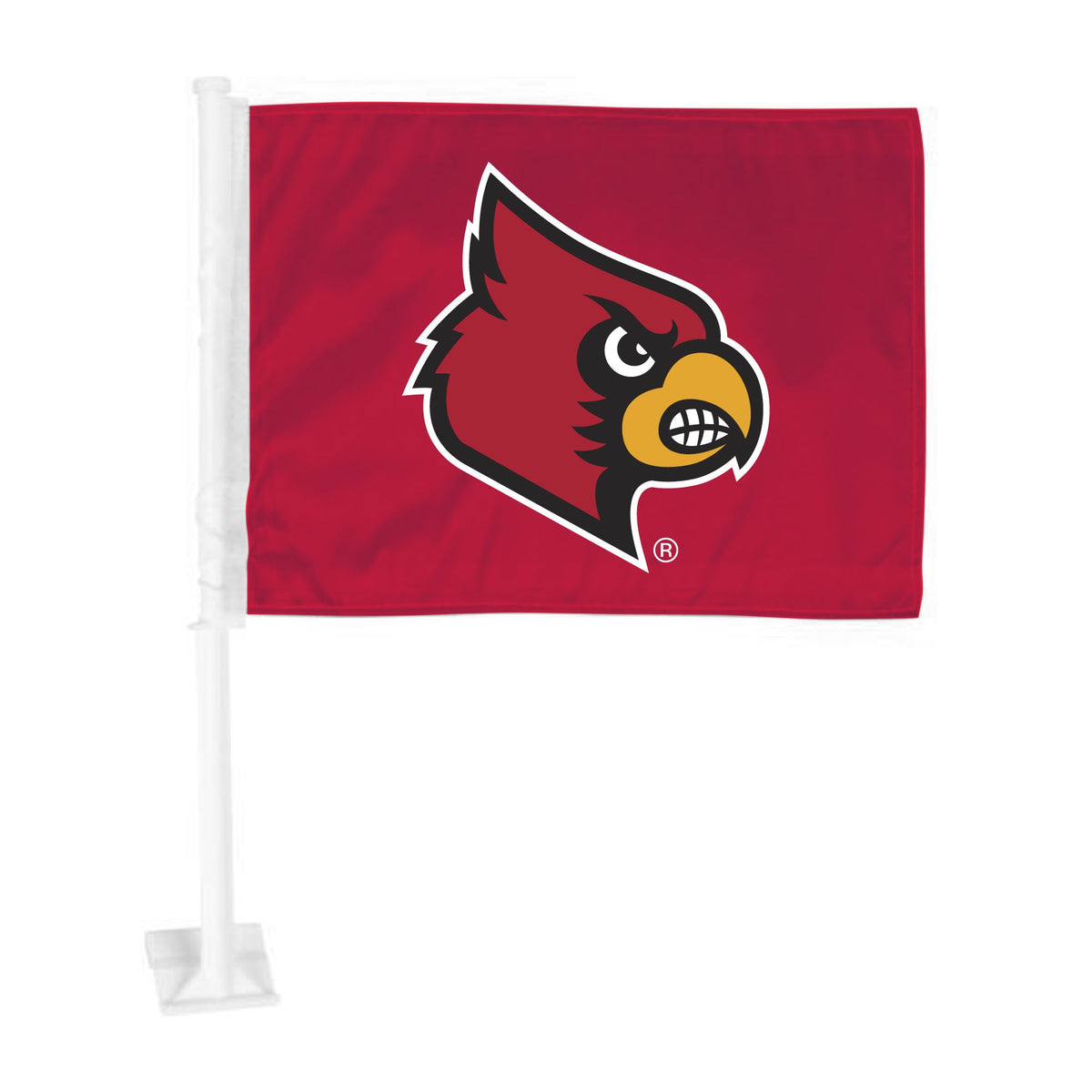 Louisville Cardinals Car Flag Large 1Pc 11 X 14