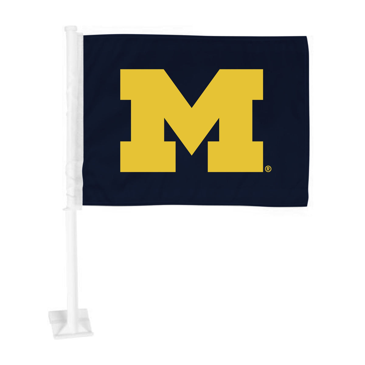 Michigan Wolverines Car Flag Large 1Pc 11 X 14