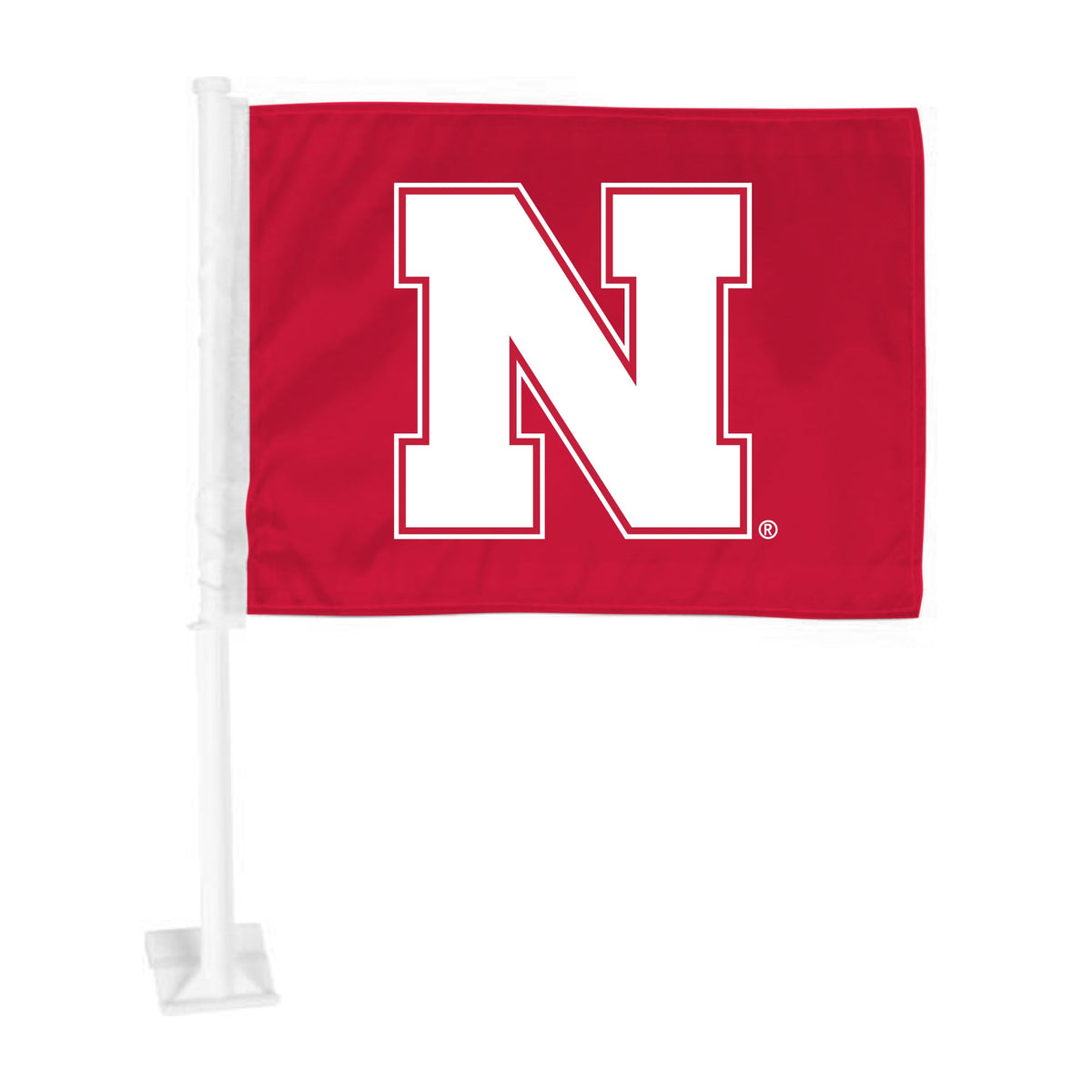 Nebraska Cornhuskers Car Flag Large 1Pc 11 X 14