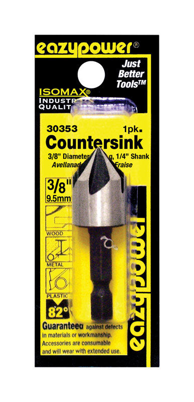 Isomax Countersnk 3/8 (Pack Of 1)