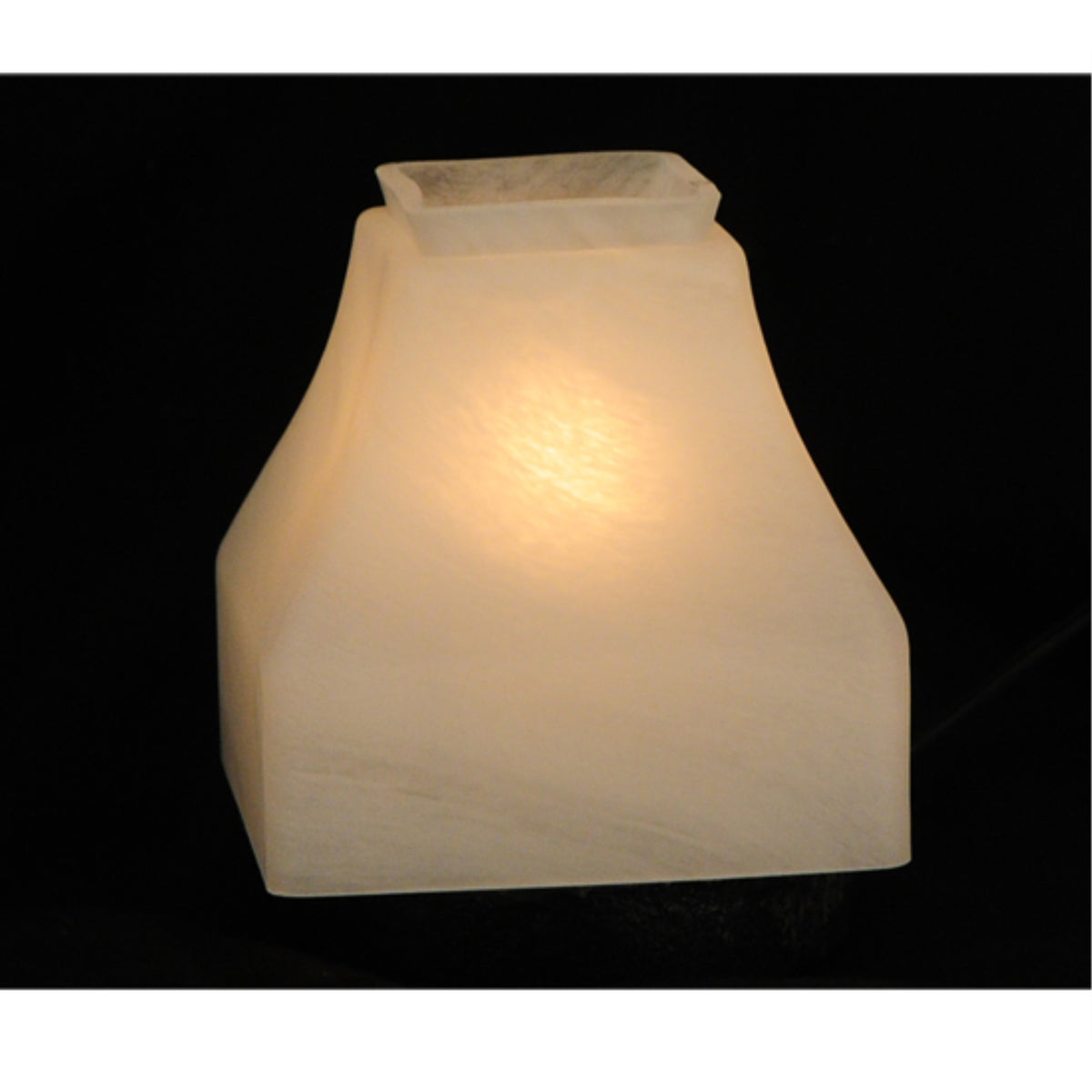 5'Sq Bungalow Alabaster Shade