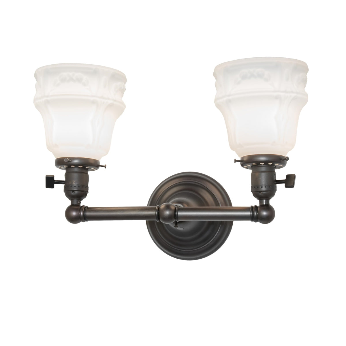 15' Wide Revival Chelsea  2 Light Wall Sconce