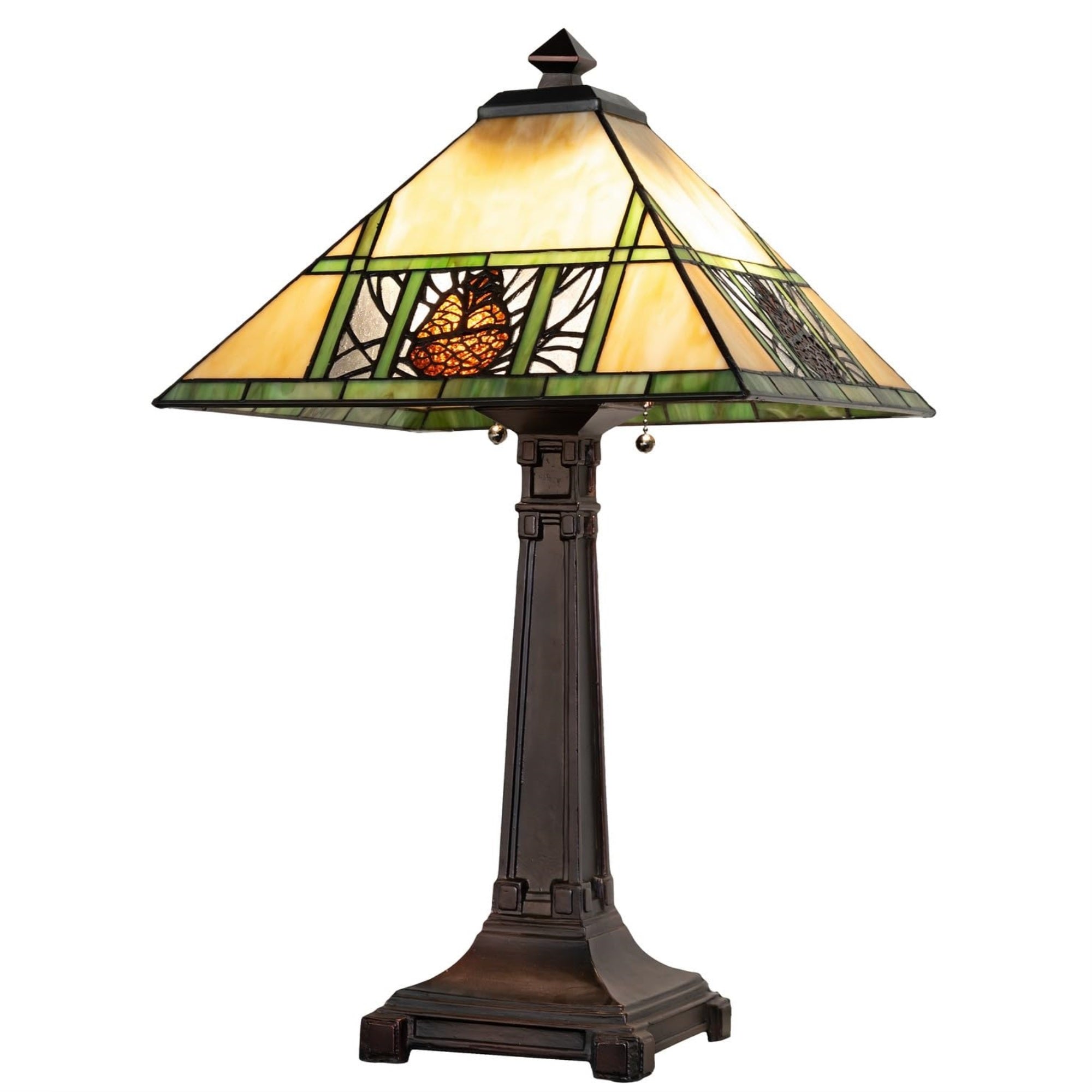 24' High Pinecone Ridge Table Lamp