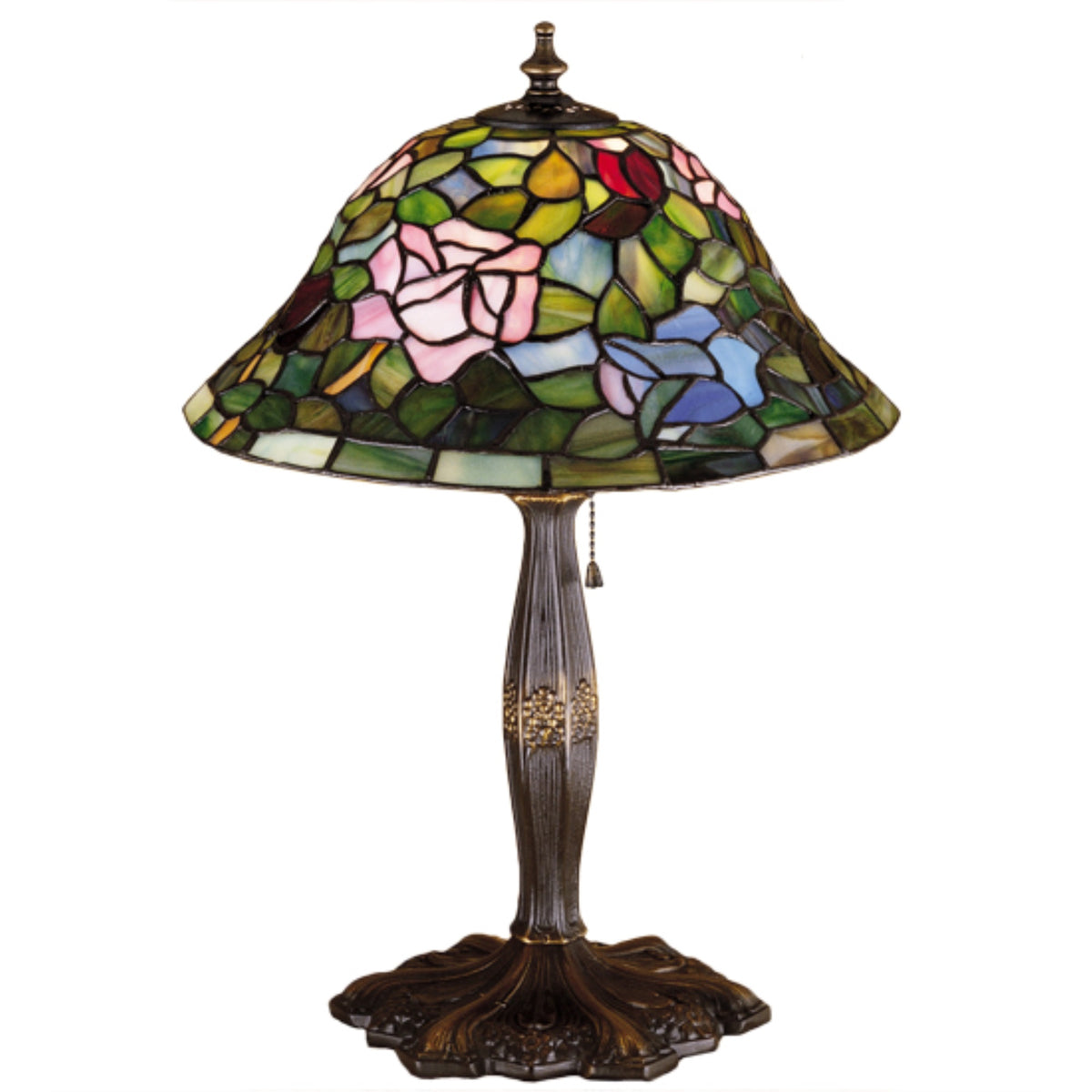 17'H Tiffany Rosebush Accent Lamp