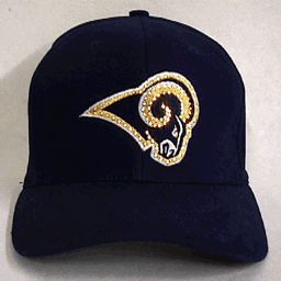 Saint Louis Rams Flashing Fiber Optic Cap