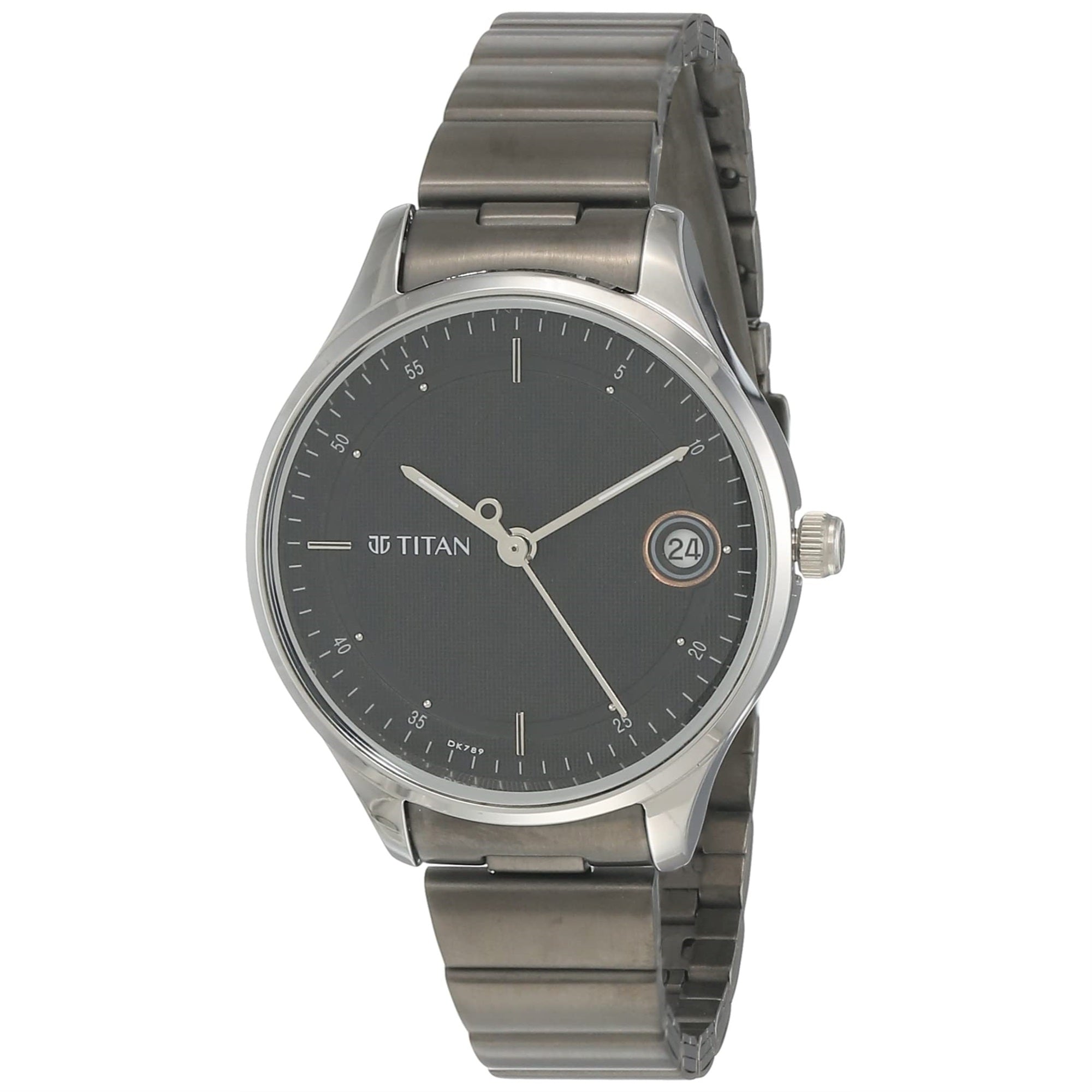 Titan Analog Black Dial Women's Metal Watch - 2649Km01/Np2649Km01/Nq2649Km01
