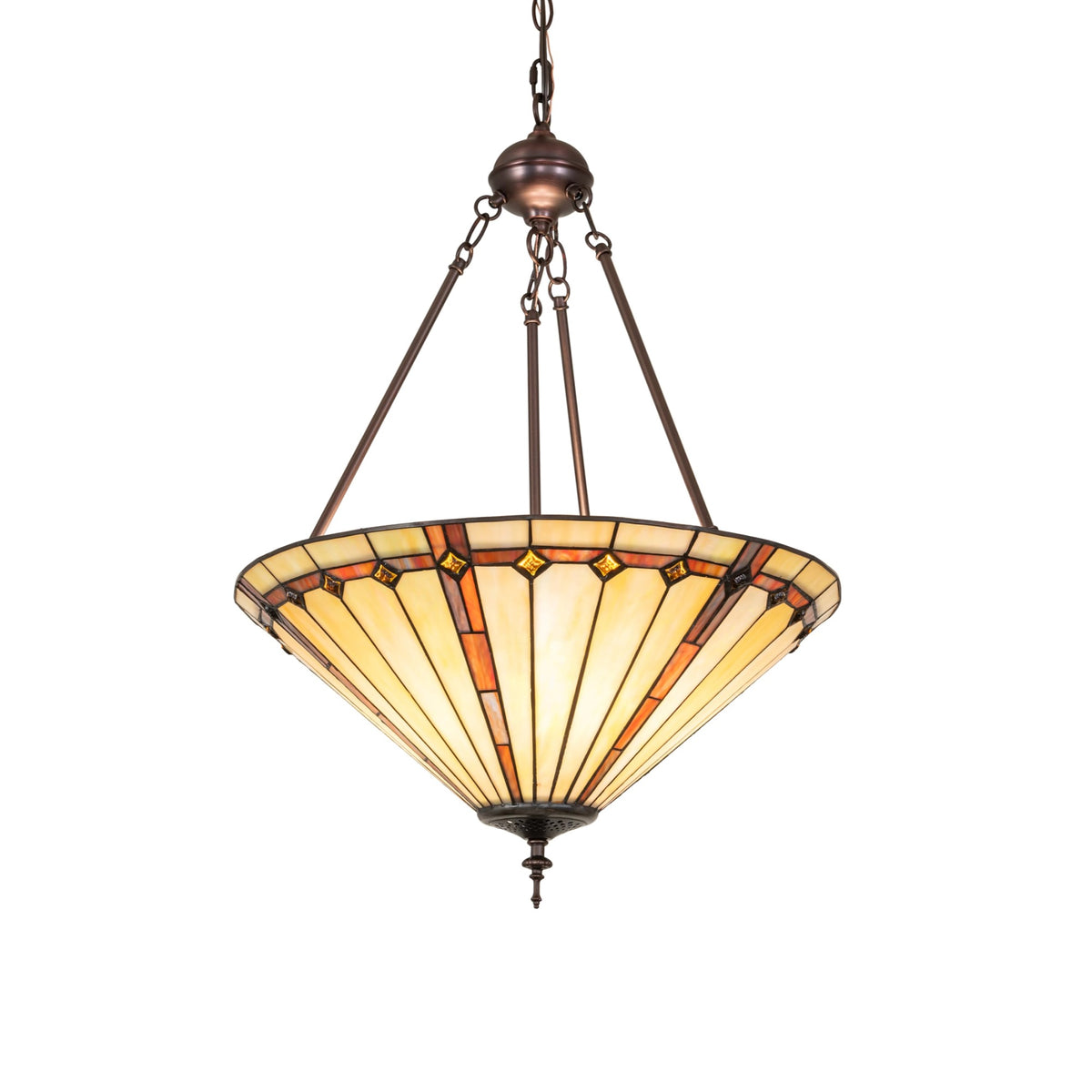 20' Wide Belvidere Inverted Pendant