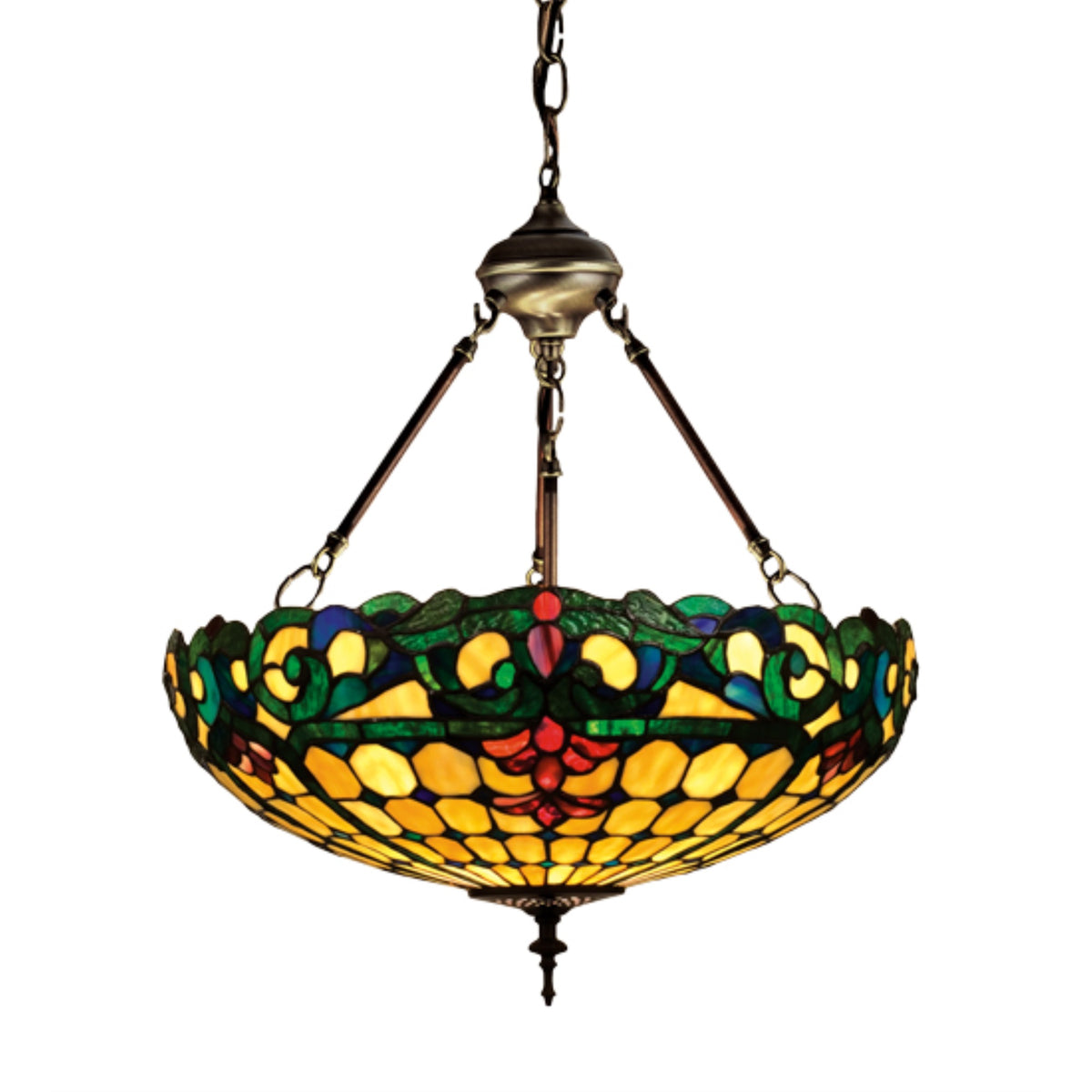 18'W Duffner & Kimberly Colonial Inverted Pendant.603