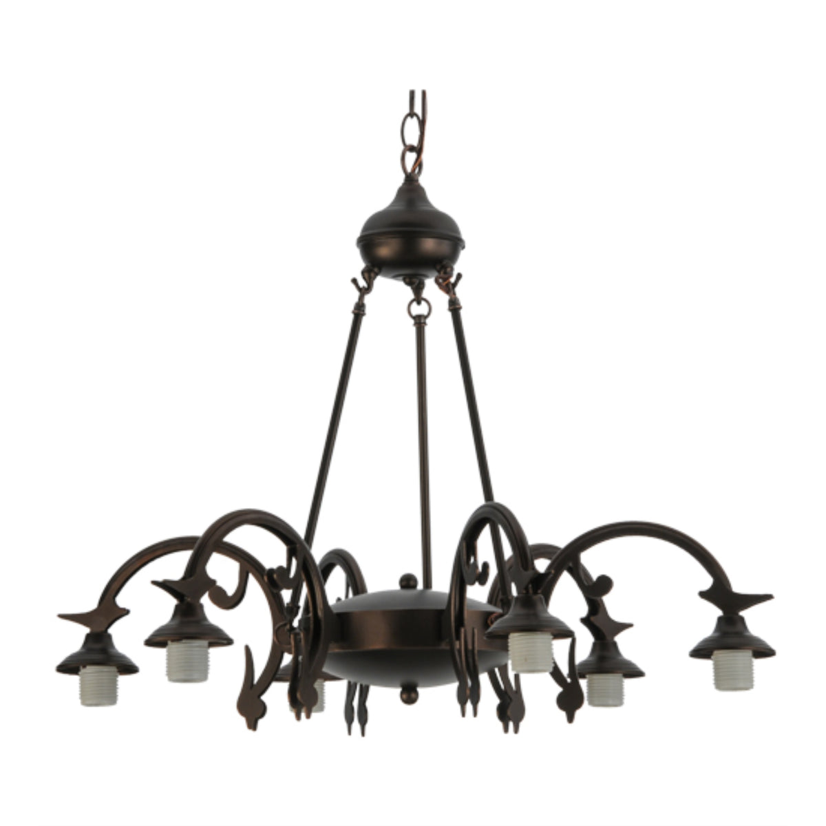 27.5'W 6 Lt Chandelier Hardware
