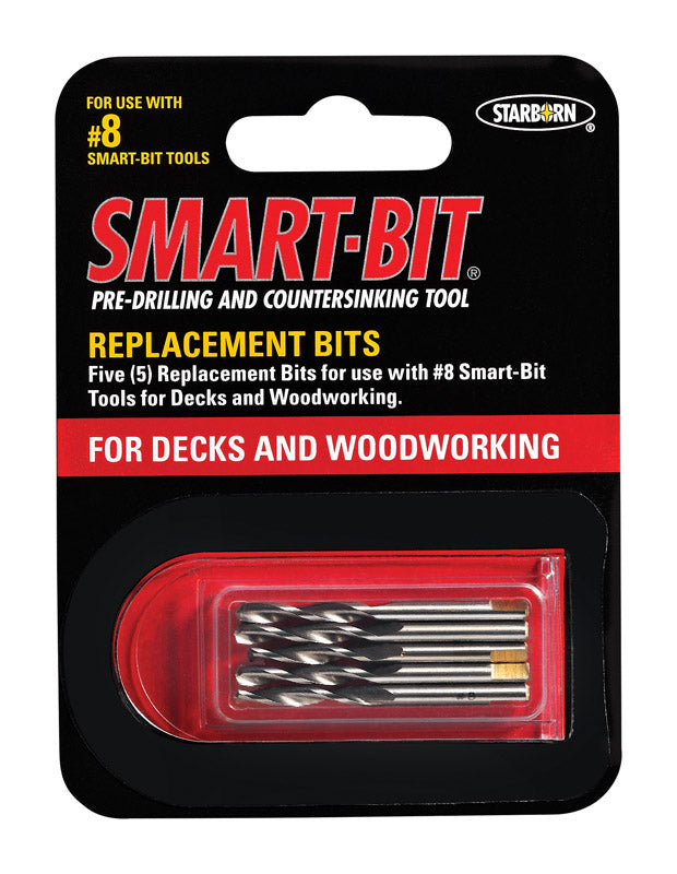 Smart-Bit Rplc Bit #8 5P (Pack Of 1)