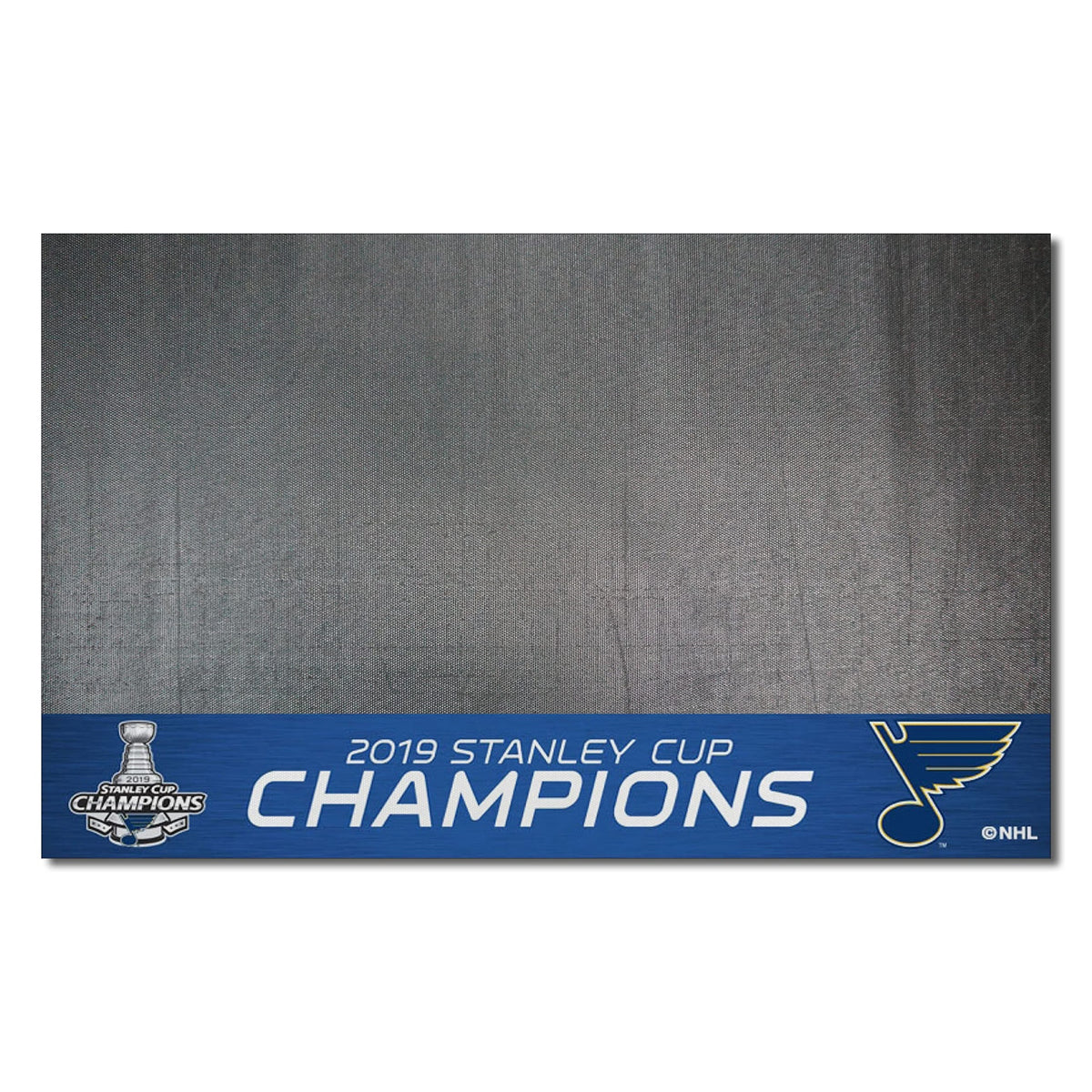 Pittsburgh Penguins 2019 Nhl Stanley Cup Champions Vinyl Grill Mat - 26In. X 42In.