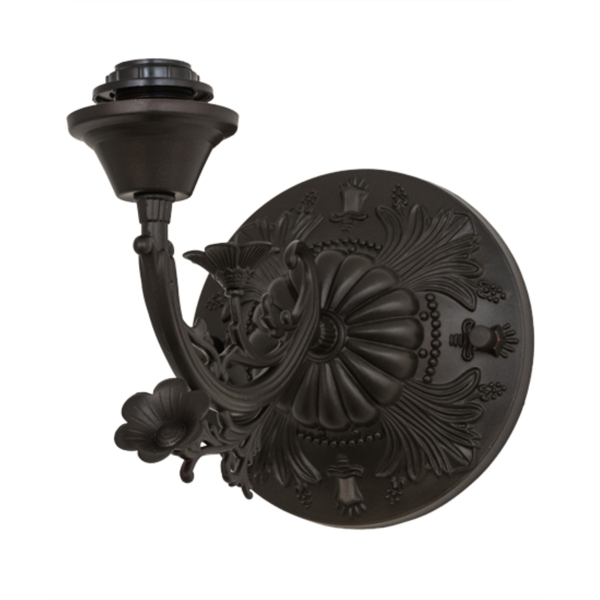 7'W Victorian Wall Sconce Hardware