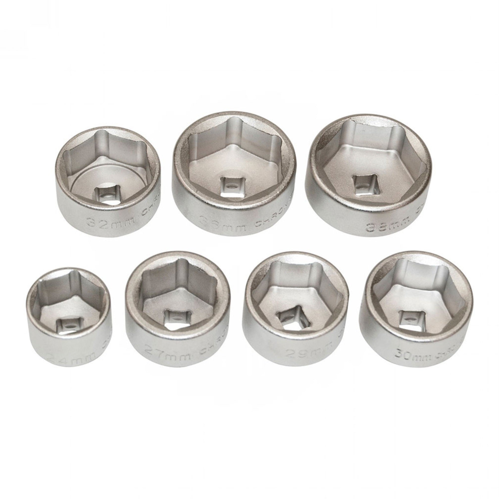 Oem Tools 27197 3/8 Inch Drive Oil Filter Removal Socket Set 7-Piece