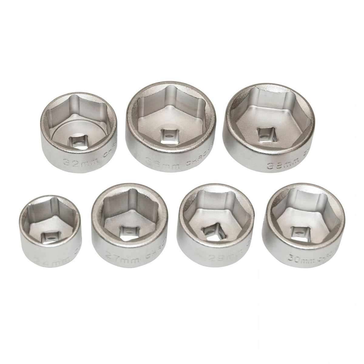 Oem Tools 27197 3/8 Inch Drive Oil Filter Removal Socket Set 7-Piece