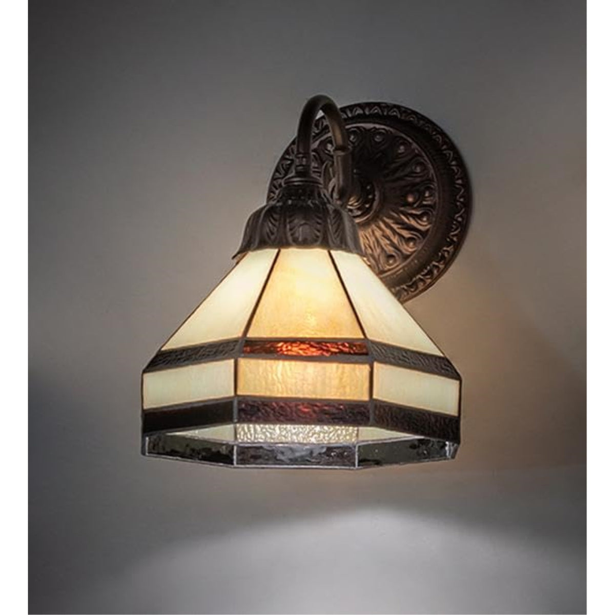 8' Wide Topridge Wall Sconce