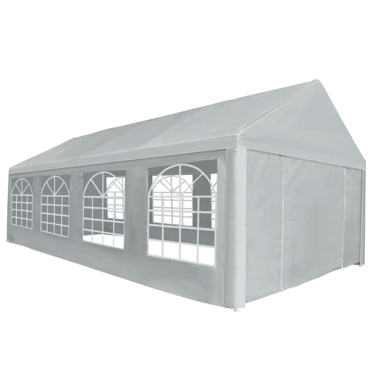 Vidaxl Party Tent Pe 13.1'X26.2' Gray