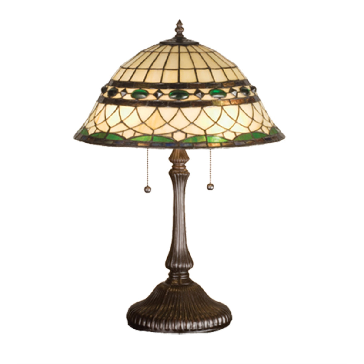 23'H Tiffany Roman Table Lamp