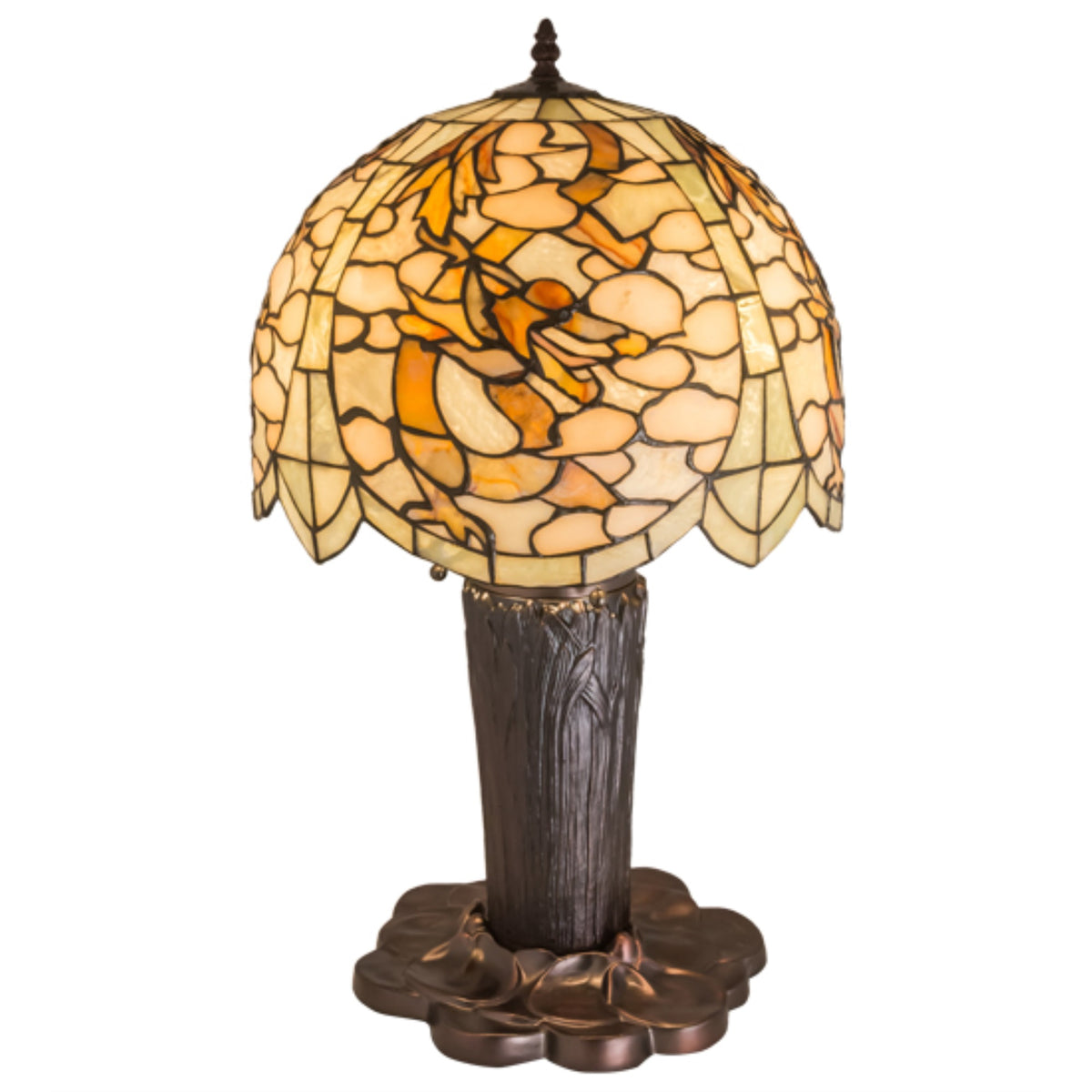 25'H Chinese Dragon Table Lamp