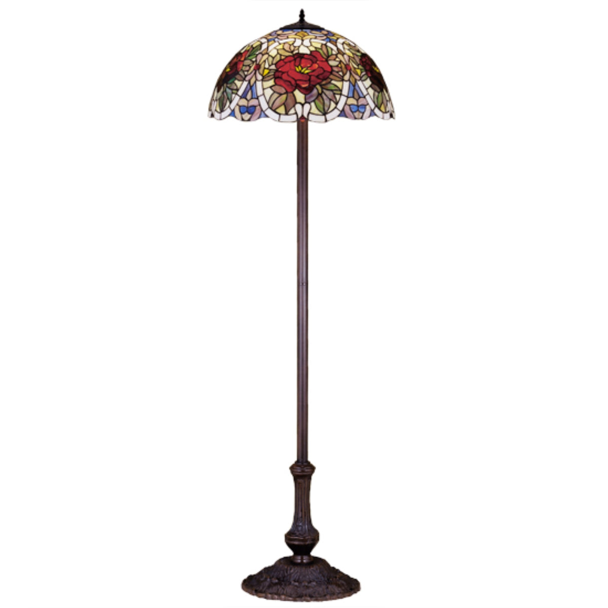 63 High Renaissance Rose Floor Lamp