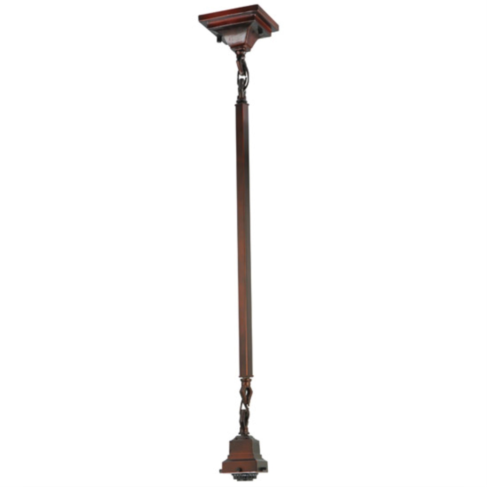 36'H Bungalow 1 Lt Pendant Hardware