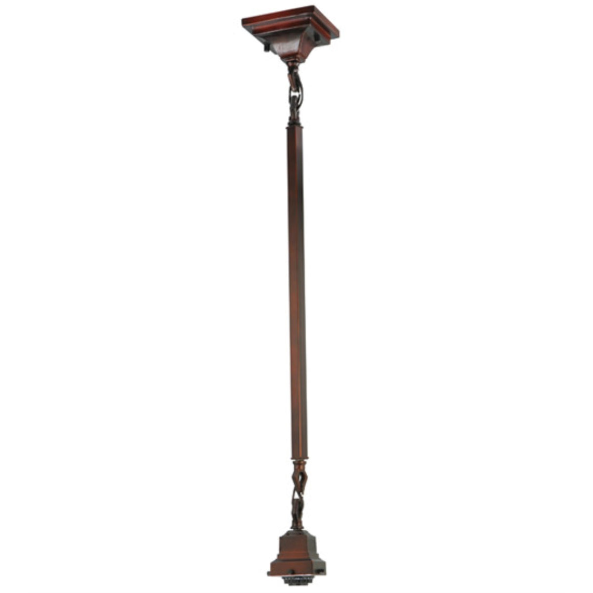 36'H Bungalow 1 Lt Pendant Hardware