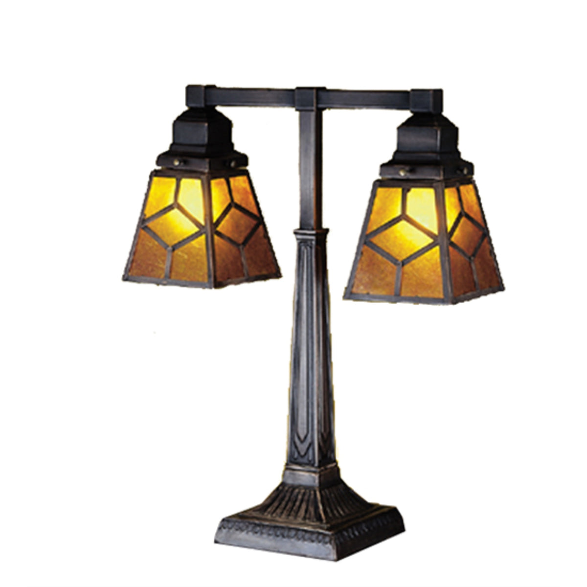 20' High Diamond Craftsman 2 Arm Desk Lamp