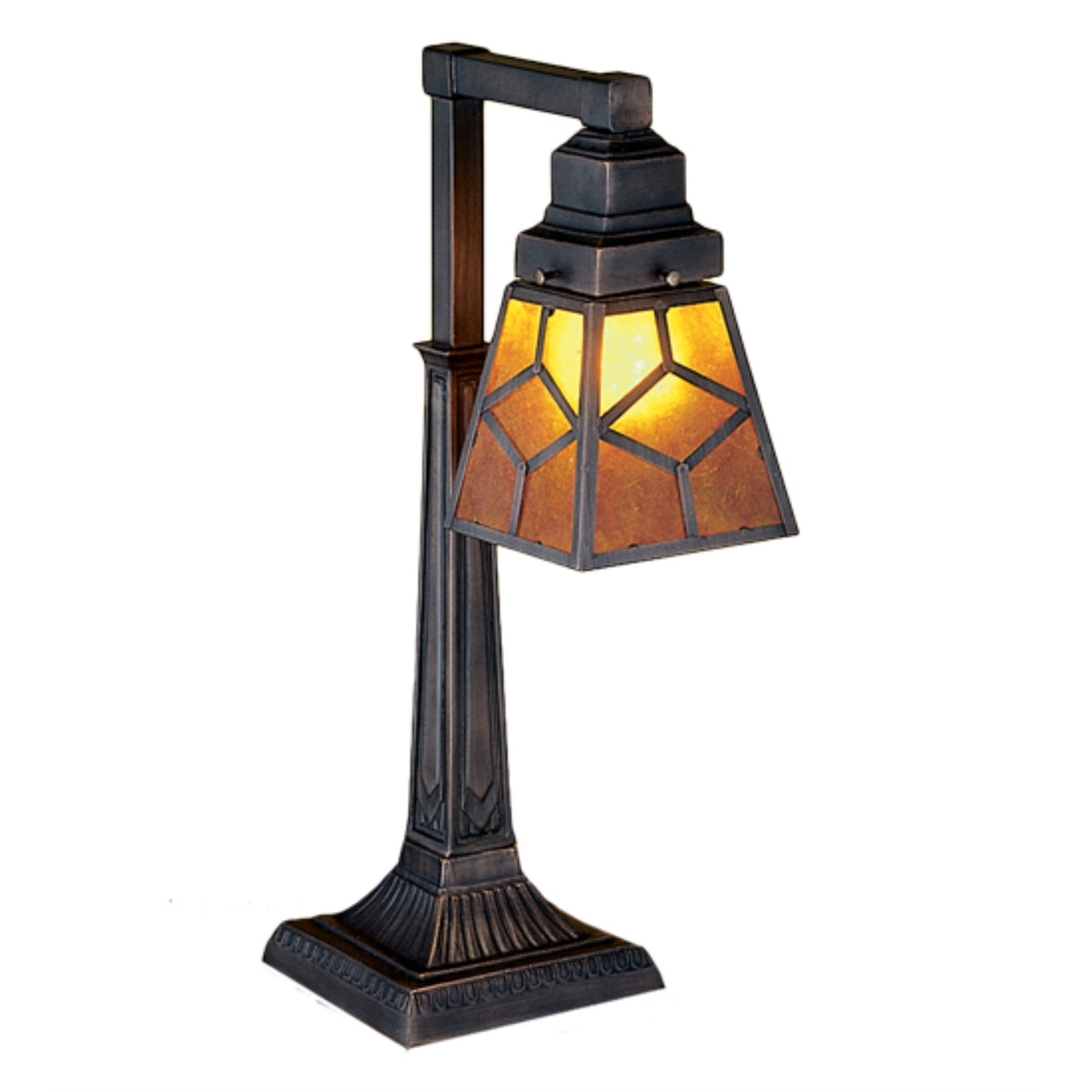 20' High Diamond Craftsman Desk Lamp