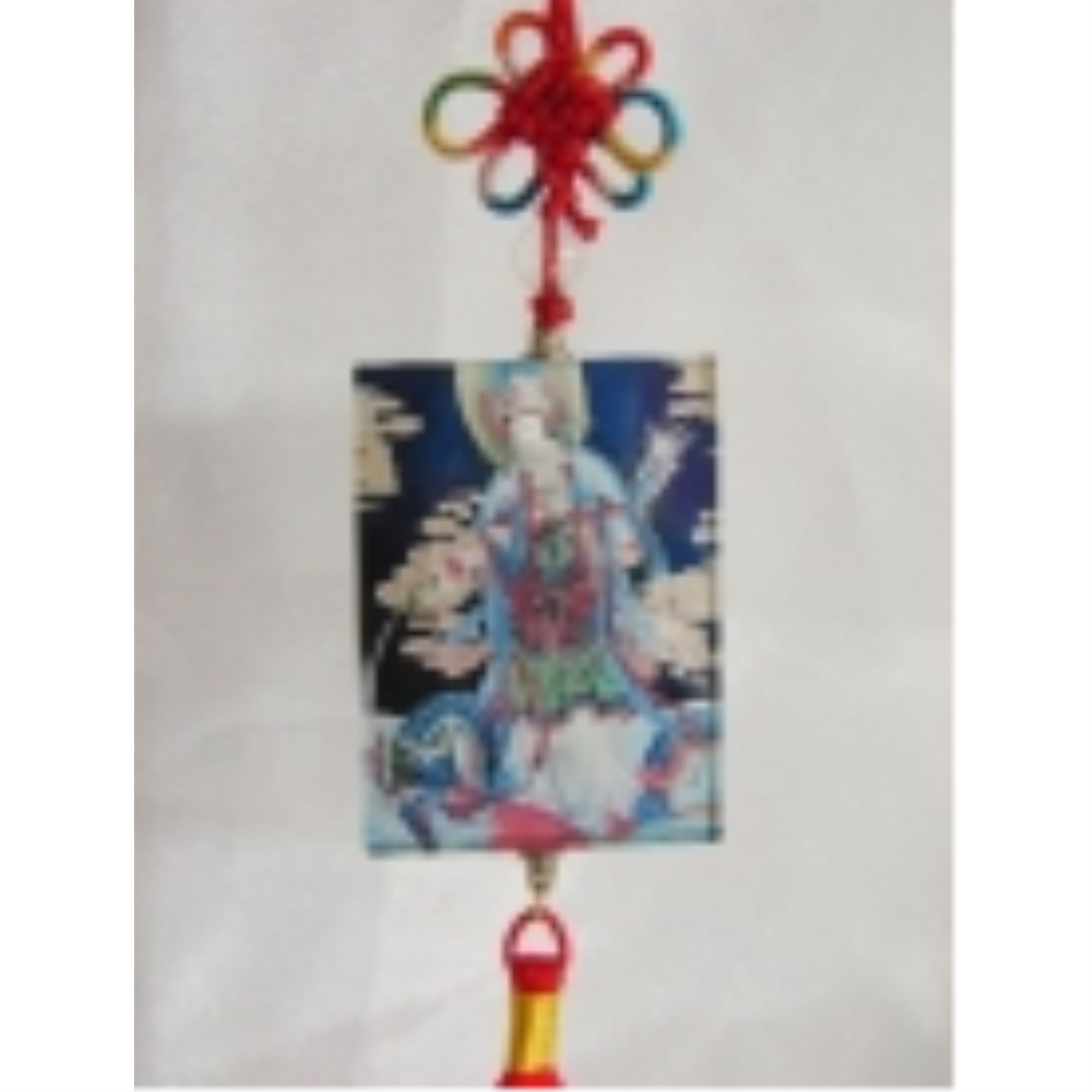 Wen Shu Pu Sa Crystal Charm
